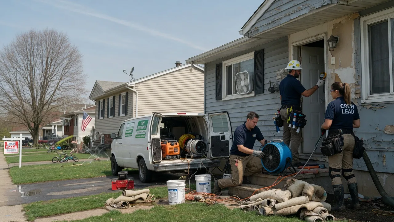 Flood Cleanup in Rio, WI near me