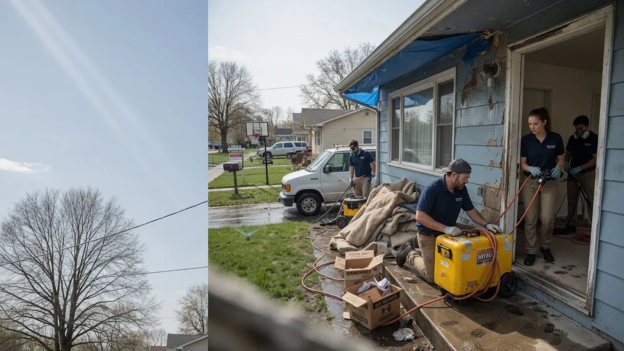 Basement Flood Cleanup in Rio, WI near me